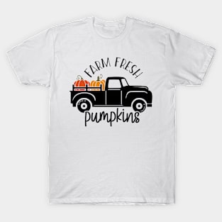 Farm Fresh Pumpkins Fall Halloween T-Shirt